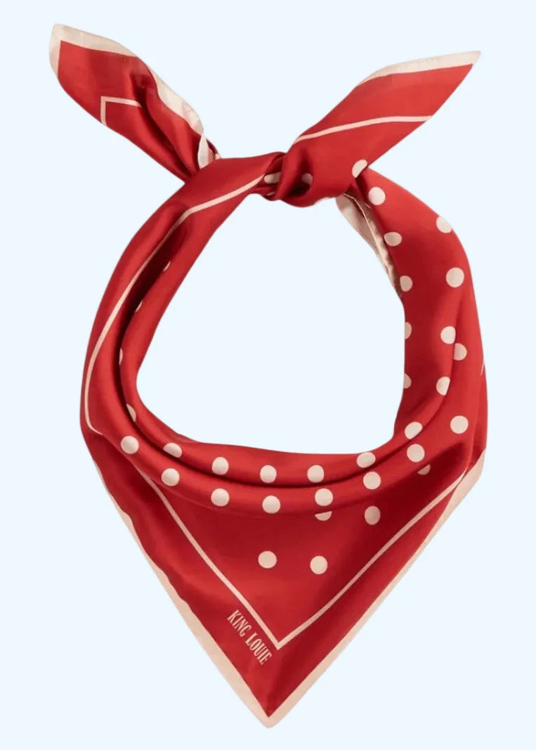 Tørklæde - 'Polka' med prikker tørklæder King Louie 