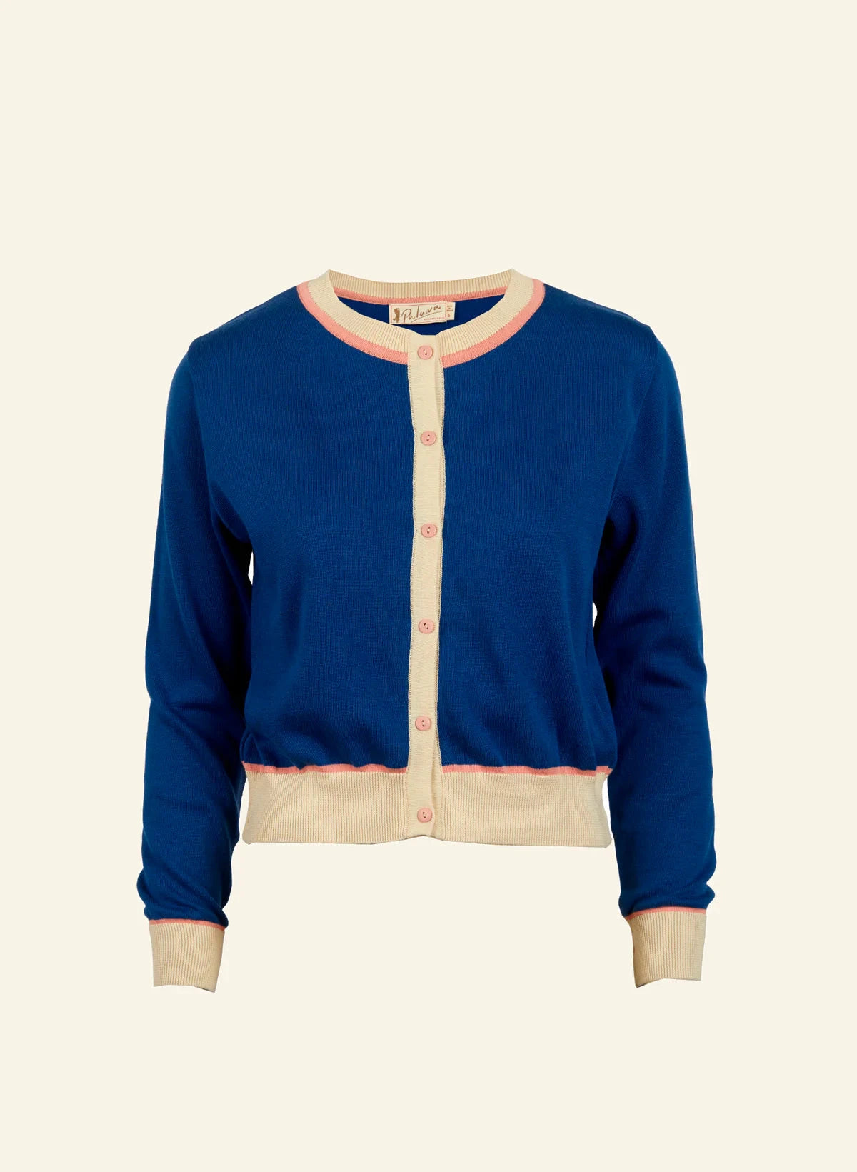 Vera Cardigan – Blue Posies Strik Palava 