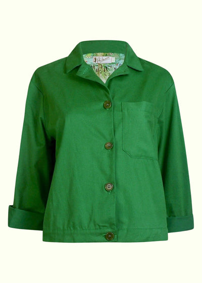 Work Jacket i grøn Palava 