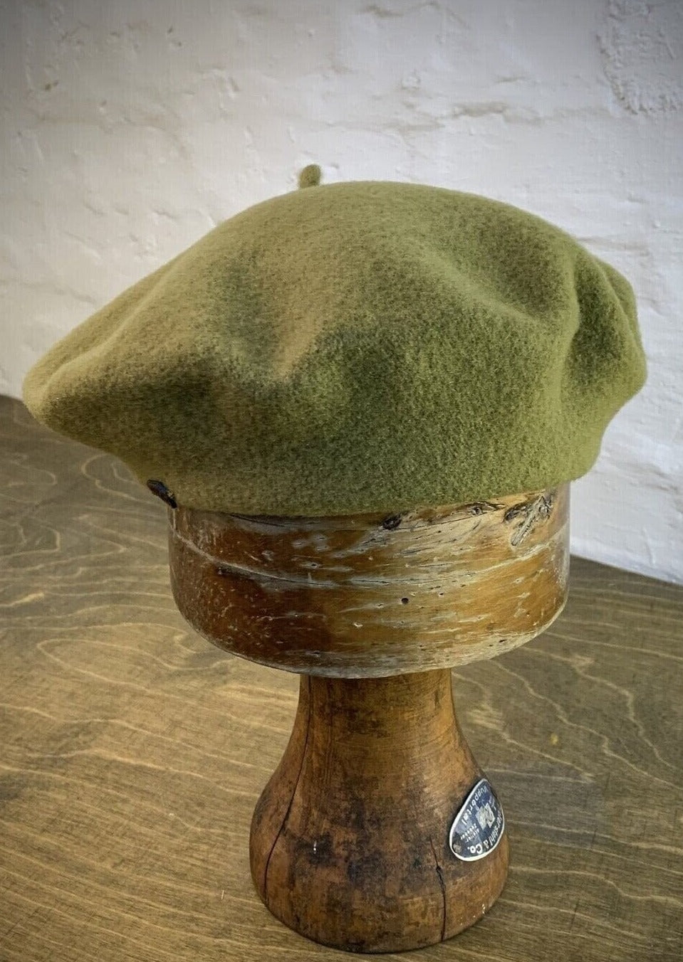 Diefenthal 1905: Klassisk baret i uld, Olive Accessories Diefenthal 