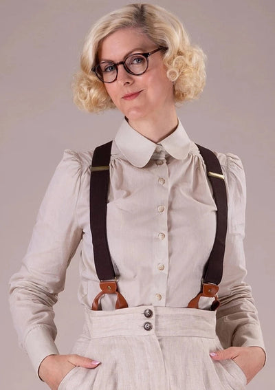 Emmy Design: The Sassy Suspenders, Brown Emmy Design 