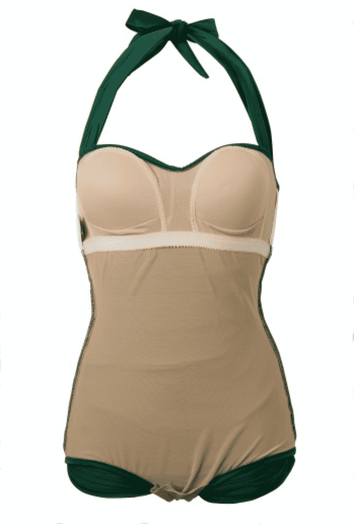 Esther Williams: Grøn 50'er badedragt toej mondokaos 