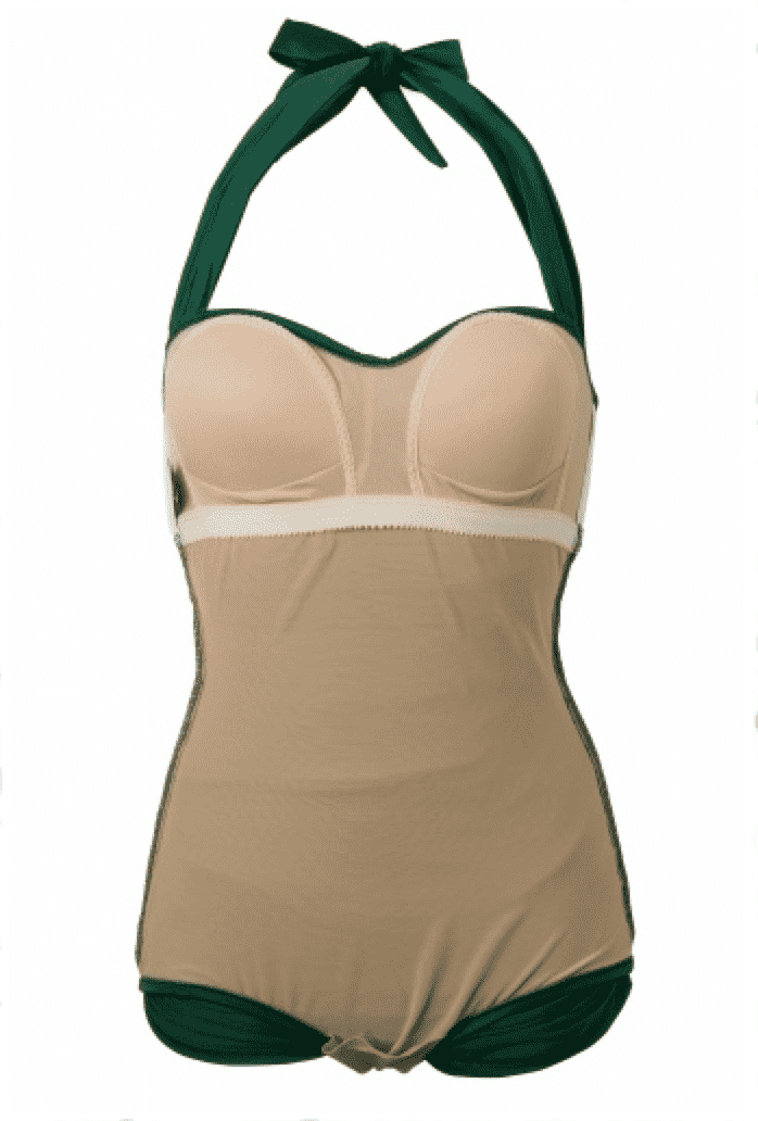 Esther Williams: Sort 50'er badedragt toej mondokaos 