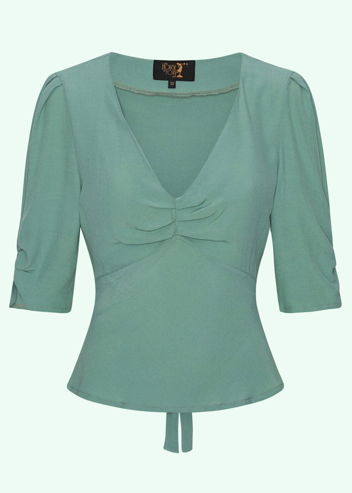 House of Foxy: Celia bluse i duck egg House Of Foxy 