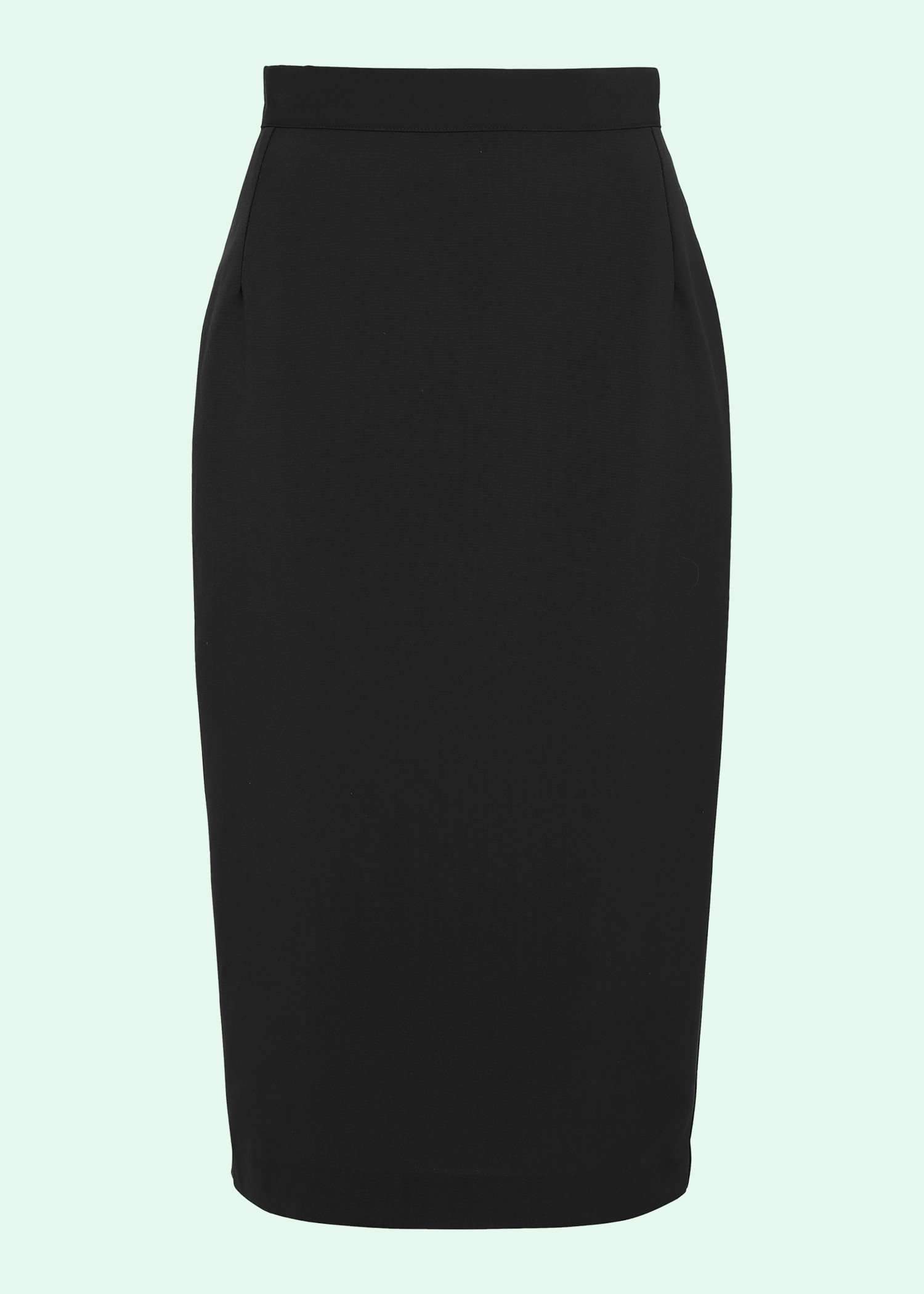 House Of Foxy: Klassisk Pencil Skirt i sort toej mondokaos 