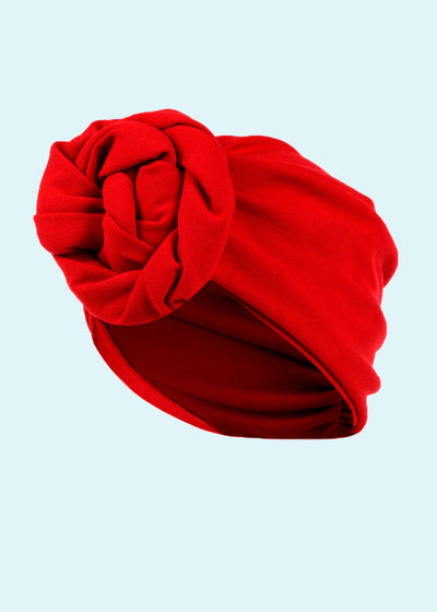 House of Foxy: Turban rød i 1940er stil Accessories Mondo Kaos 