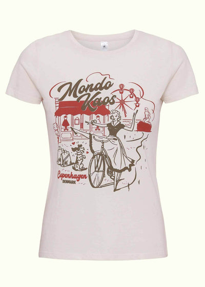 Mondo Lady T-shirt, Brun Mondo Kaos 